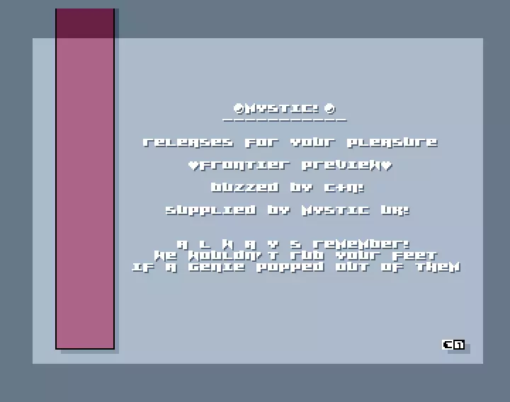 Frontier Preview (1992) by Mystic