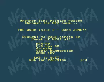 Word 02 Intro (1994) by NFA