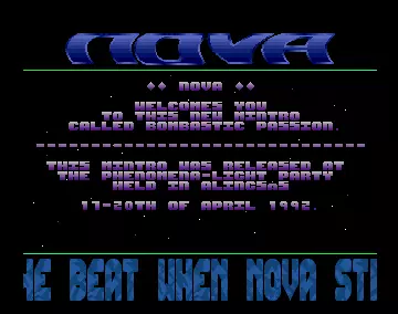 Bombastic Passion (1992) by Nova