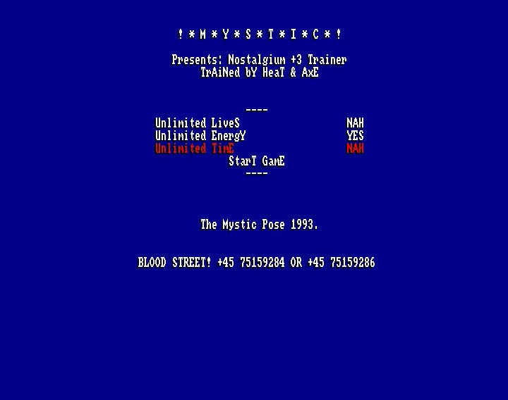 Nostalgium +3 (1993) by Mystic