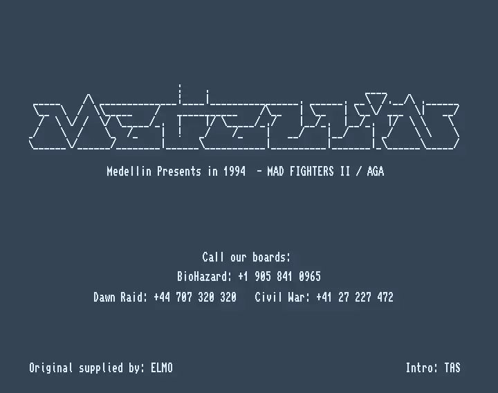 Mad Fighters 2 AGA (1994) by Medellin