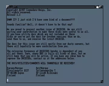 Docdisk 03 (1992) by Morque