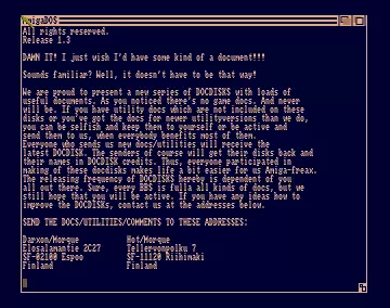 Docdisk 02 (1992) by Morque