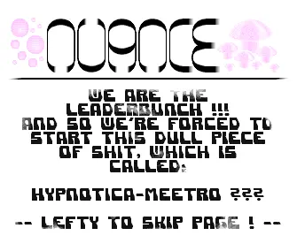 Hypnotica Meetro (1992) by Nuance