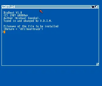 BigBoot v1.0 (1986) by ODIN