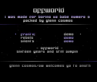 Glenn Cosmos Pack 09 (1990) by Offworld