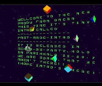 Fast Made Intro (1991) by Omega