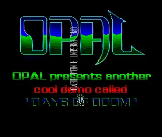 Days of Doom (1991) by Opal