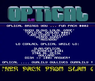 Fun Pack Preview (1992) by Optical