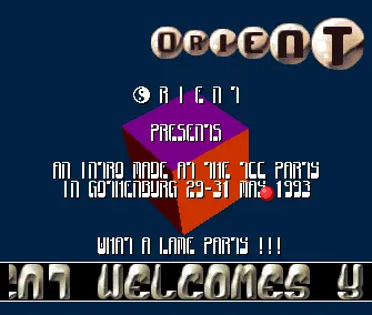 TCC 93 Intro (1993) by Orient