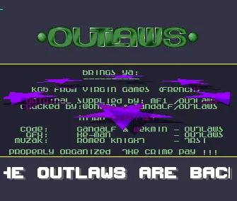 KGB French (1993) by Outlaws