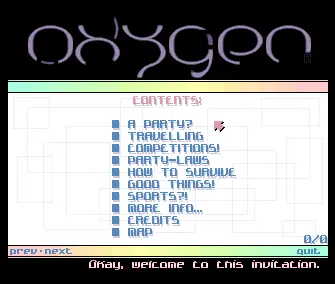 Summer Conference 92 Invitation (1992) by Oxygen