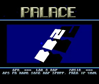 Tiny BBS Intro (1992) by Palace
