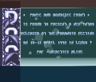 Paranoid Meeting Intro (1992) by Panic