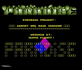 Sim Ant One Disk Version (1991) by Paradise