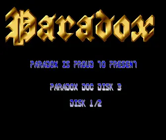 Paradox Doc Disk 3 Intro (1990) by Paradox