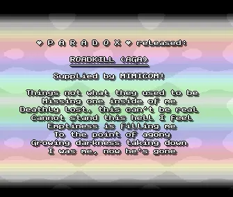Roadkill - AGA (1994) by Paradox