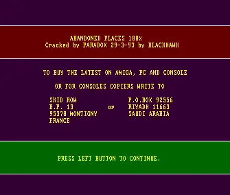 Abandoned Places 2 (1993) by Paradox