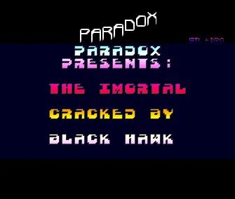 The Immortal (1990) by Paradox