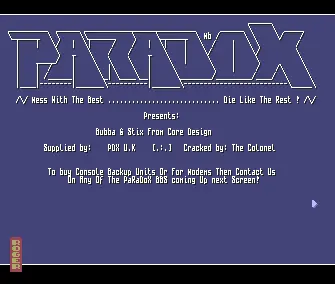Bubba & Stix by Paradox
