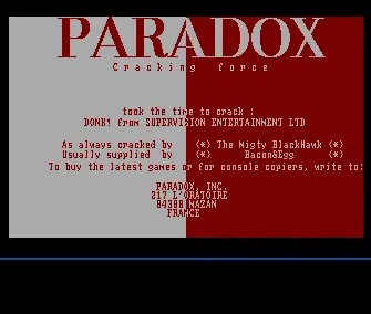Donk! - The Samurai Duck! (1993) by Paradox