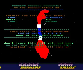 Norway Intro (1992) by Paragon