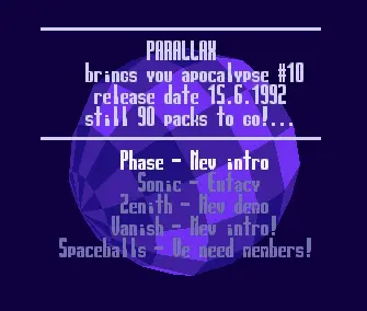 Apocalypse 10 (1992) by Parallax
