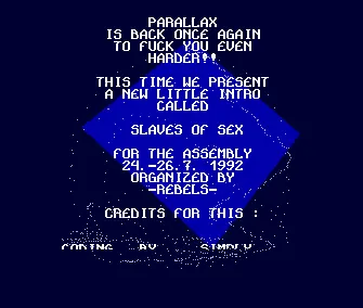 Slaves of Sex (1992) by Parallax