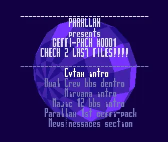Geffi-Pack 01 (1991) by Parallax