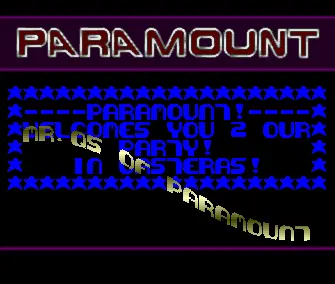 Party Invitation (1990) by Paramount Sweden