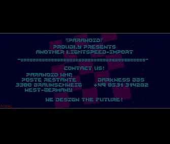 Vector Import (1992) by Paranoid