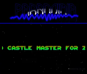 Castle Master (1990) by Paranoimia