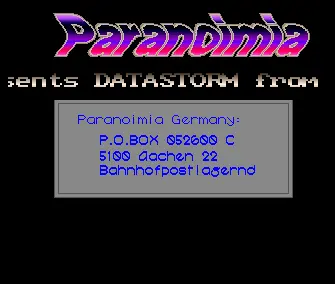 Datastorm (1989) by Paranoimia