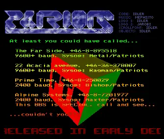 Board Intro (1991) by Patriots