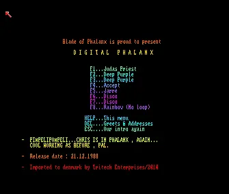 Digital Phalanx (1988) by Phalanx