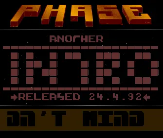 Lord Crux' First Intro (1992) by Phase