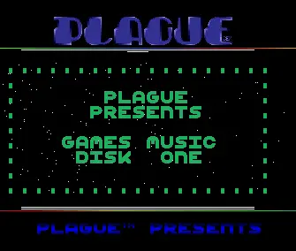 Games Music Disk 1 Intro (1991) by Plague