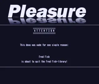 Attention (1993) by Pleasure