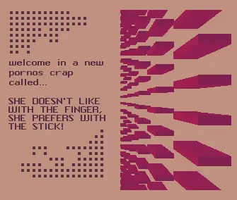 She Doesn't Like with the Finger (1993) by Pornos, The