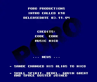 K18 (1994) by Poro