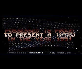 Mega Mon v2.2 Intro (1990) by Possessed