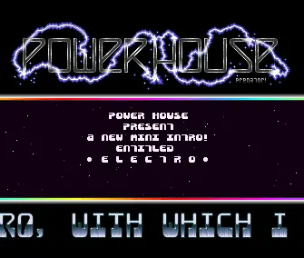 Electro (1992) by Powerhouse