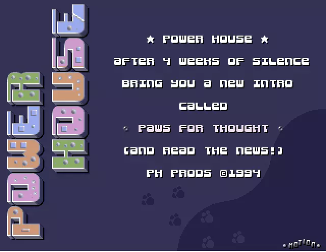 Paws for Thought (1993) by Powerhouse