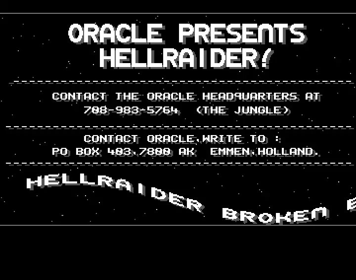 Hellraider (1989) by Oracle