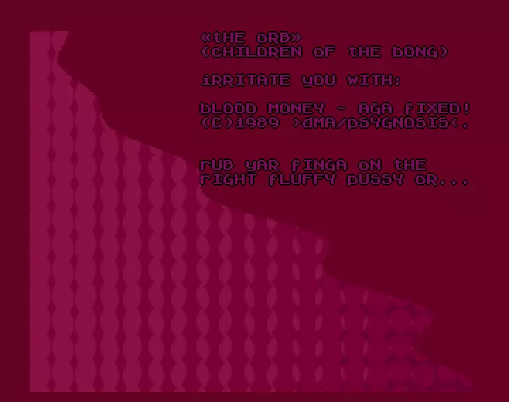 Blood Money AGA Fix (1995) by Orb, The