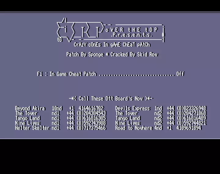 Crazy Cones (1993) by Over the Top