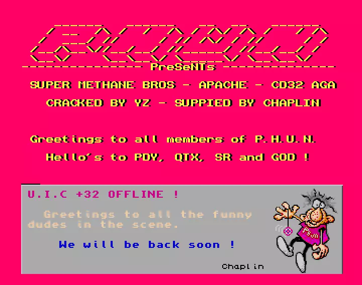 Super Methane Bros (1994) by PHUN