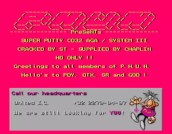 Super Putty CD32 (1994) by PHUN