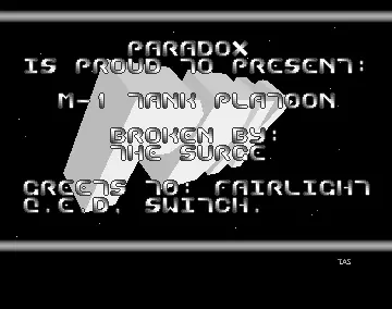 M1 Tank Platoon v.849 (1990) by Paradox