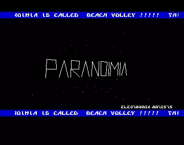 Beach Volley (1989) by Paranoimia